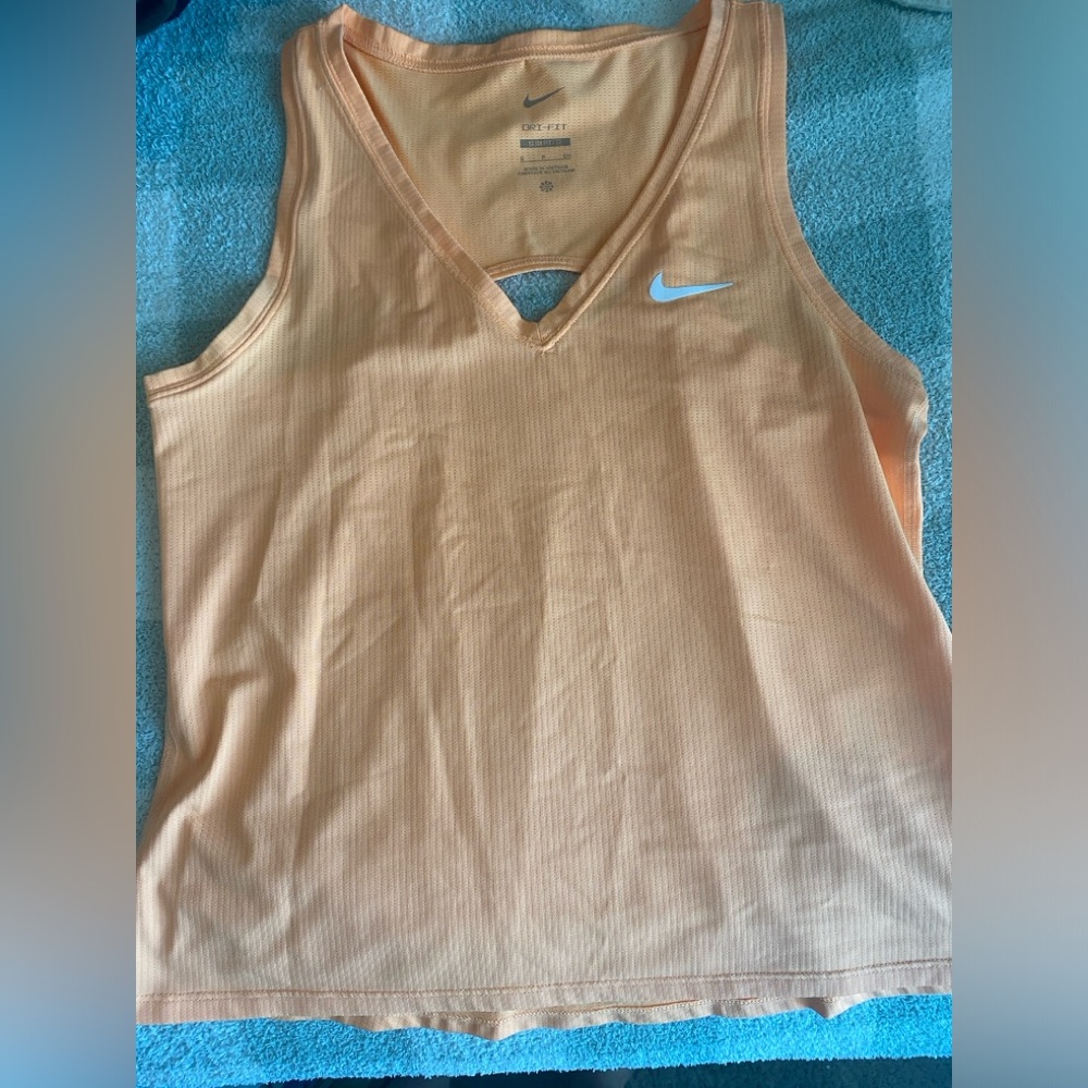 Nike Apricot Sleeveless Top